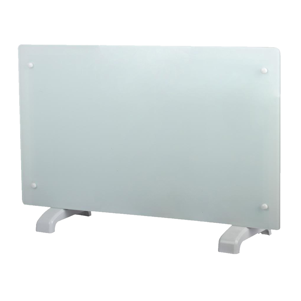 Electric Panel Heater in White 1500w Free Standing Wall Mounted