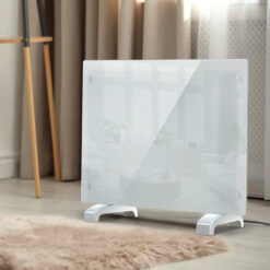 Electric Panel Heater in White 1000w - Free Standing Wall Mounted Heaters